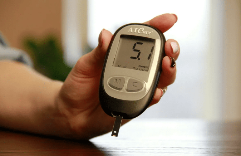 after taking Gluconol, blood sugar is normal